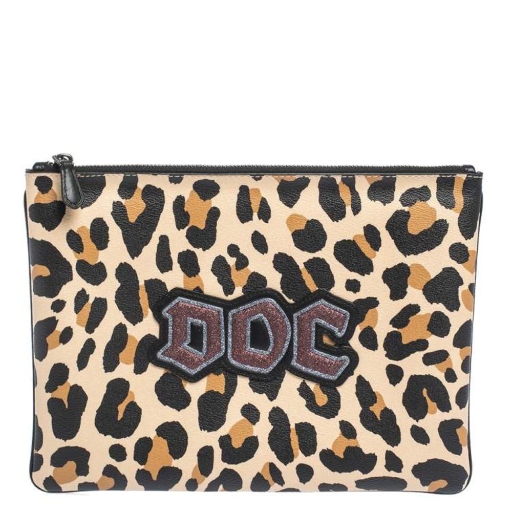 NWT Coach DISNEY X LARGE POUCH CLUTCH 30 WITH DOC